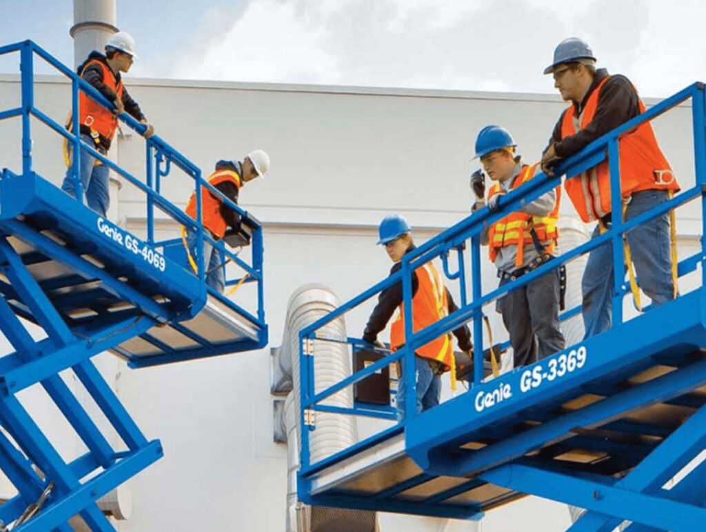 Locação de plataforma elevatória